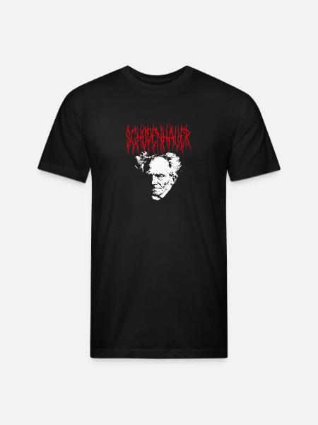 Arthur Schopenhauer - Unisex Poly/Cotton T-Shirt - black