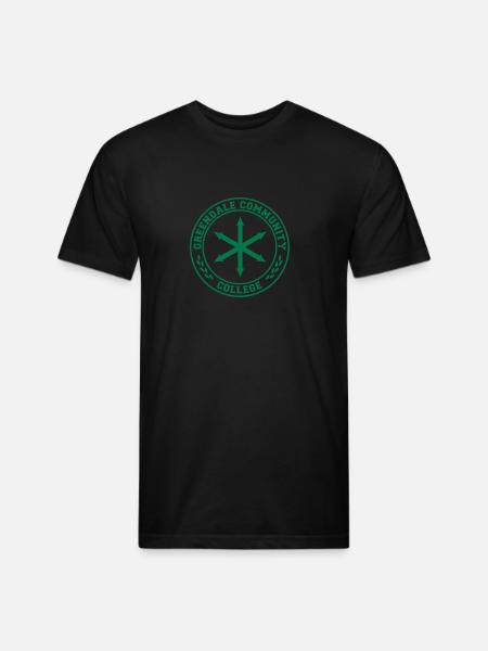 Greendale Community College - Unisex Poly/Cotton T-Shirt - black