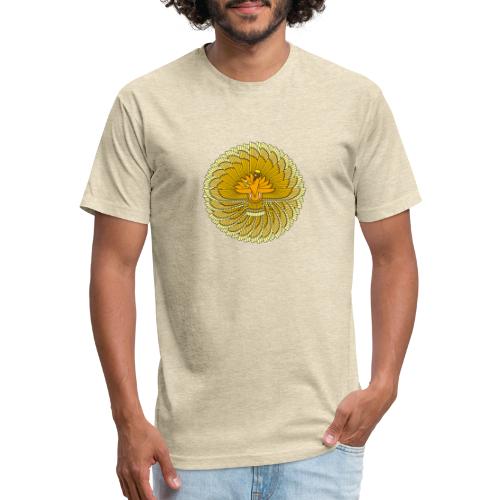 Farvahar Colorful Circle - Fitted Cotton/Poly T-Shirt by Next Level