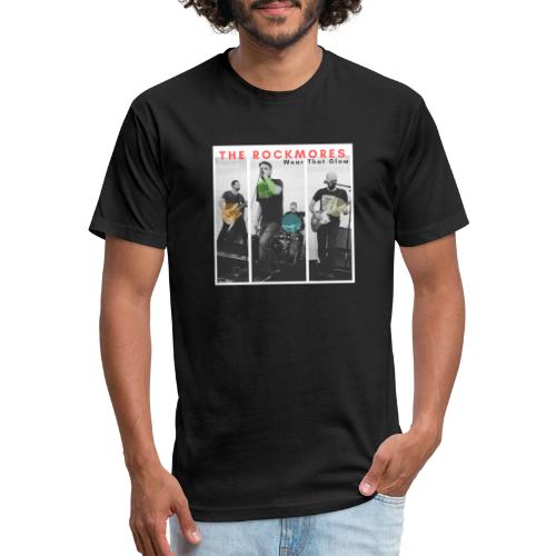 The Rockmores: Wear That Glow - Men’s Fitted Poly/Cotton T-Shirt