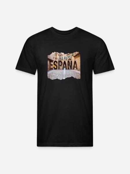 ESPAÑA 24 16 - Unisex Poly/Cotton T-Shirt - black