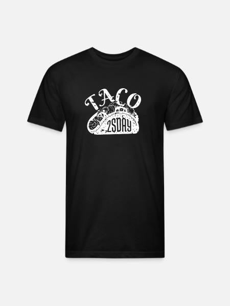 Taco Tuesday Mexican - Unisex Poly/Cotton T-Shirt - black