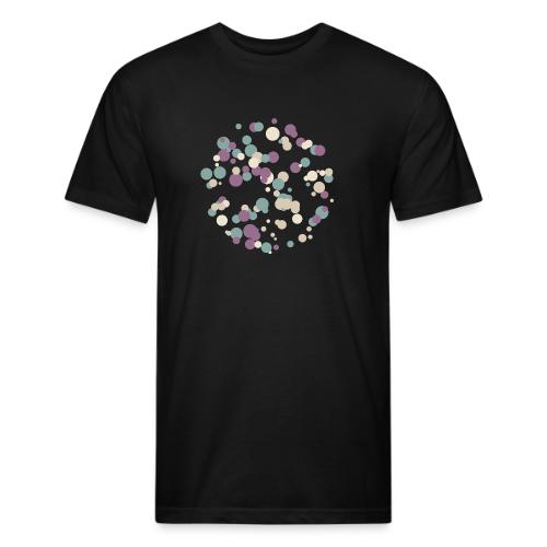 abstract circles pattern - Unisex Poly/Cotton T-Shirt