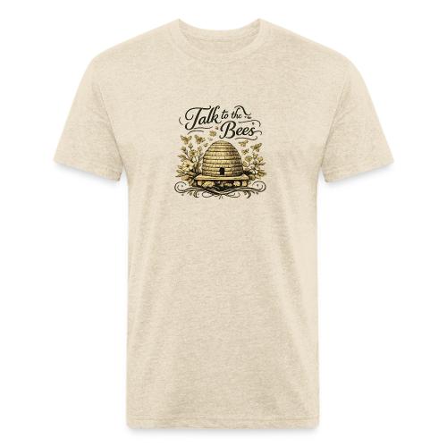 Talk To The Bees - Unisex Poly/Cotton T-Shirt