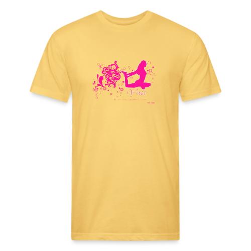 yoga_002 - Unisex Poly/Cotton T-Shirt