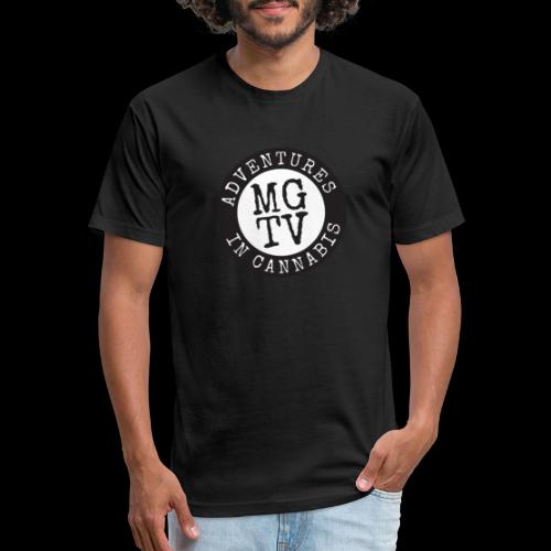 MGTV: Adventures in Cannabis ROUNDEL - Fitted Cotton/Poly T-Shirt by Next Level