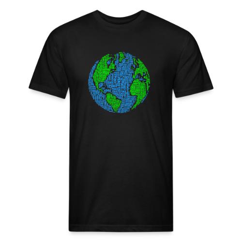 Global PEACE Sphere - Unisex Poly/Cotton T-Shirt