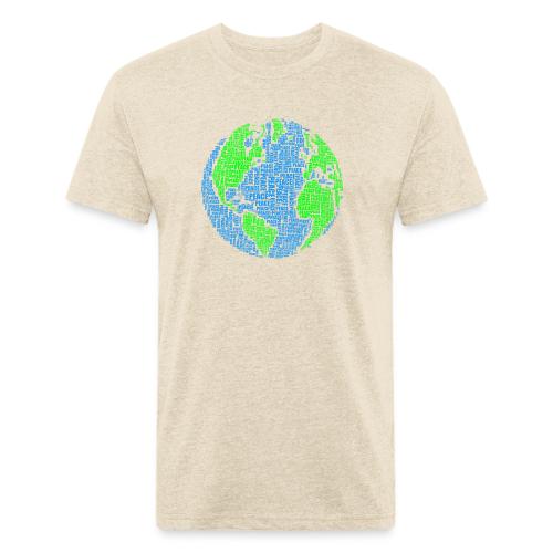 Global PEACE Sphere - Unisex Poly/Cotton T-Shirt