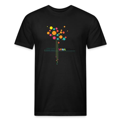 flower tag - Unisex Poly/Cotton T-Shirt