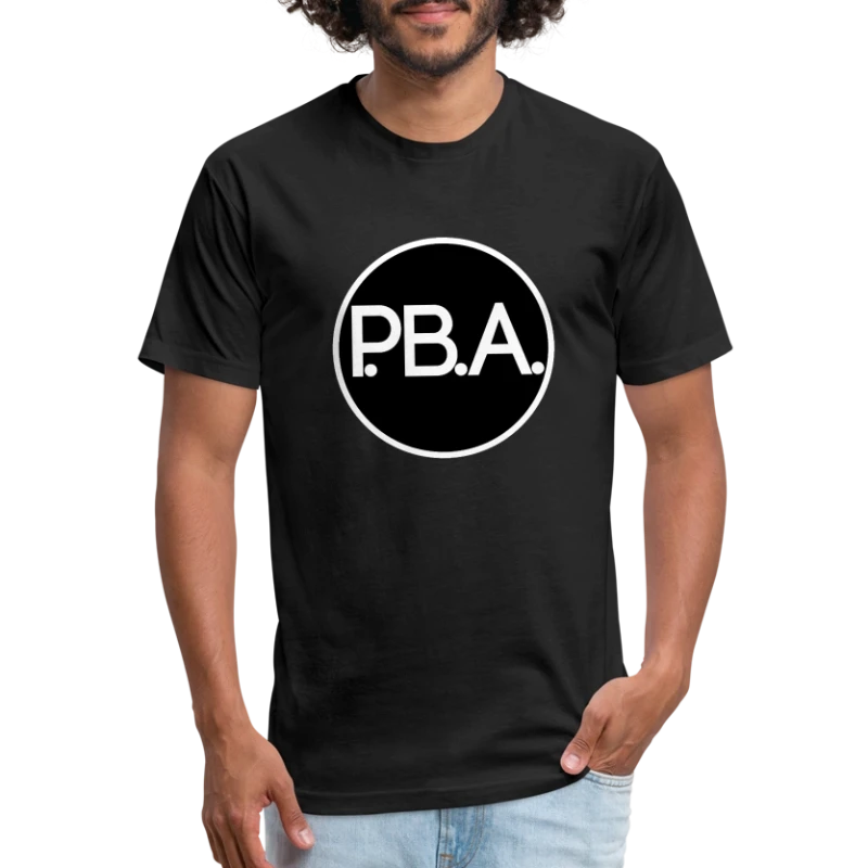 Party Boy Audio - Men’s Fitted Poly/Cotton T-Shirt