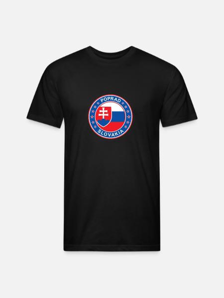 Bordeaux France - Unisex Poly/Cotton T-Shirt - black