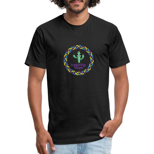 Inspire Hope - Fitted Cotton/Poly T-Shirt by Next Level