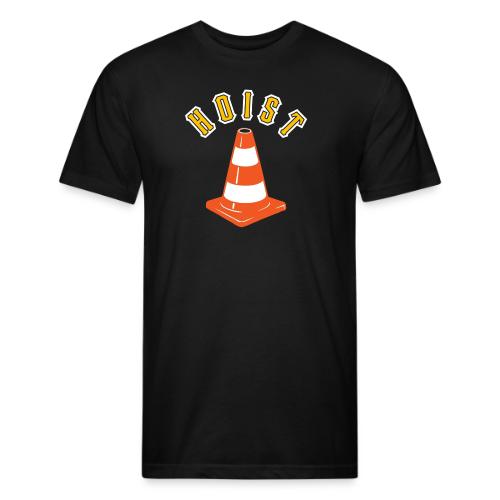 HOIST (Center) - Men’s Fitted Poly/Cotton T-Shirt