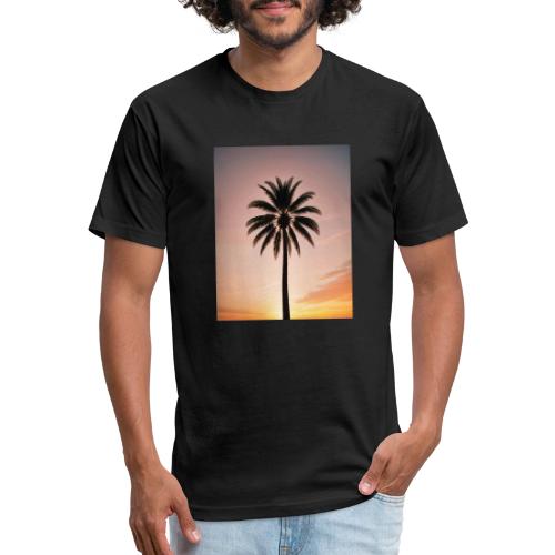 palm peace - Unisex Poly/Cotton T-Shirt