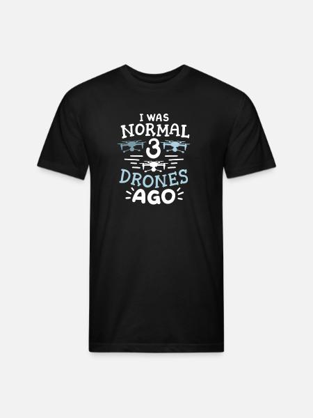Drone Pilot Drone Operator - Unisex Poly/Cotton T-Shirt - black