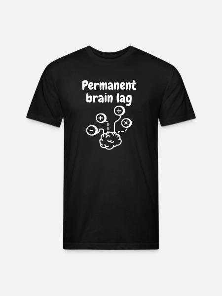 math - Unisex Poly/Cotton T-Shirt - black