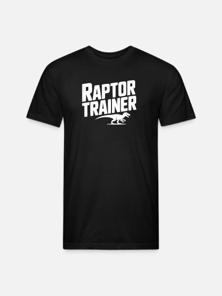 Raptor Trainer - Unisex Poly/Cotton T-Shirt - black