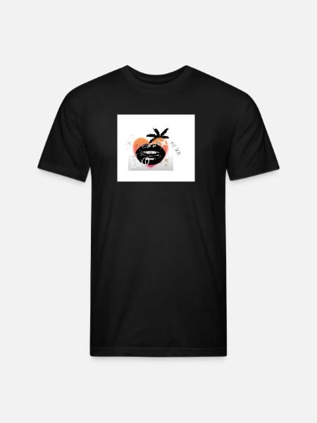 page 5 - Unisex Poly/Cotton T-Shirt - black