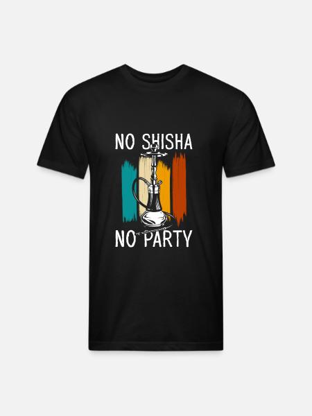 Hookah Chilling Smoking - Unisex Poly/Cotton T-Shirt - black