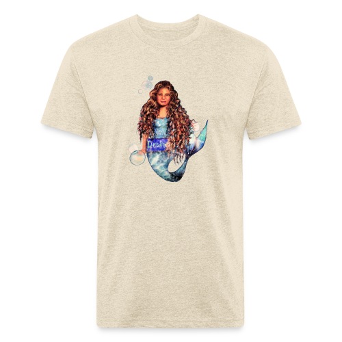 Mermaid dream - Men’s Fitted Poly/Cotton T-Shirt