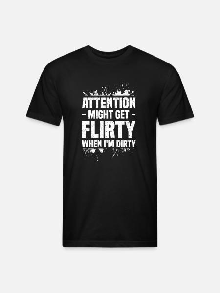 Mud Run - Unisex Poly/Cotton T-Shirt - black