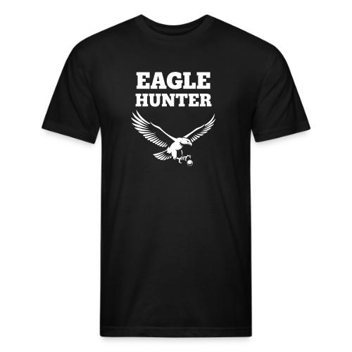Cool Golf Gift - Eagle Hunter Graphic T-Shirt - Unisex Poly/Cotton T-Shirt
