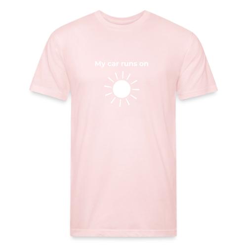 My car runs on solar (power) - Unisex Poly/Cotton T-Shirt