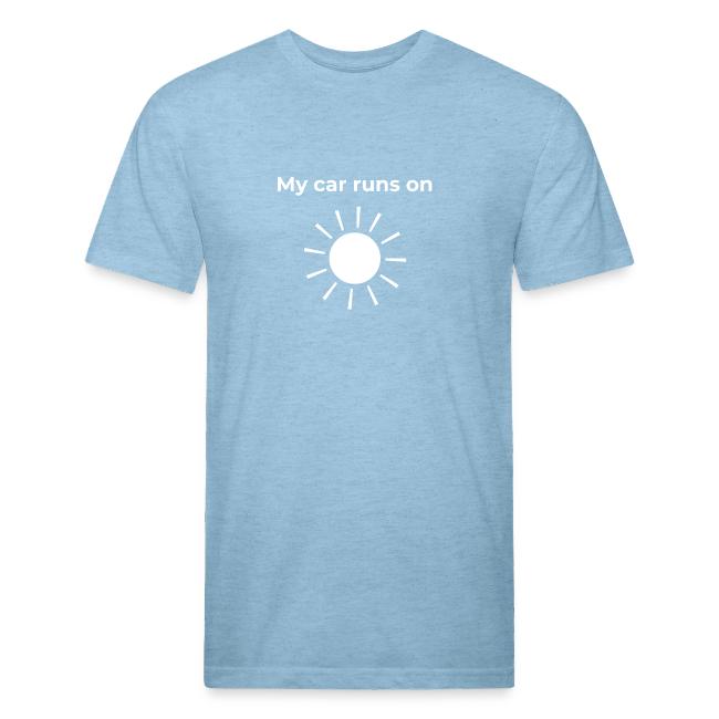 My car runs on solar (power)