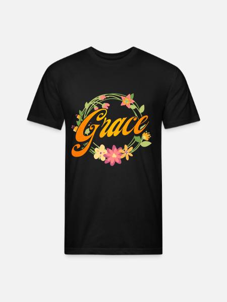 Religious Christian Inspirational Gift - Unisex Poly/Cotton T-Shirt - black