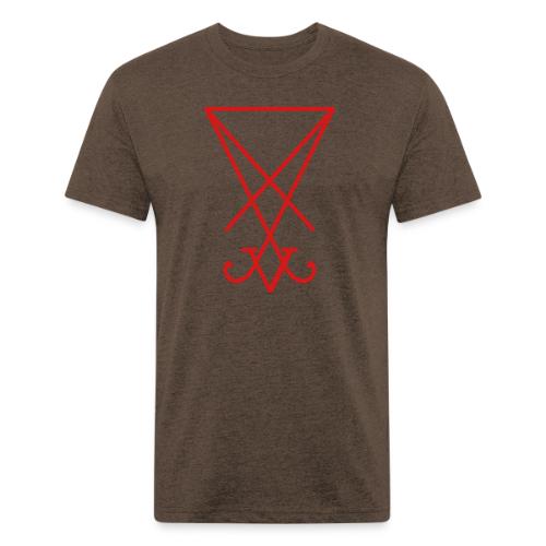 Lucifer Sigil - Unisex Poly/Cotton T-Shirt