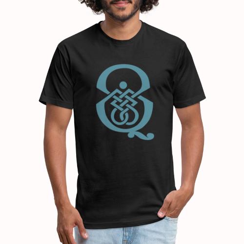 qcpb blue logo - Unisex Poly/Cotton T-Shirt