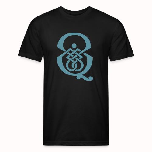 qcpb blue logo - Unisex Poly/Cotton T-Shirt