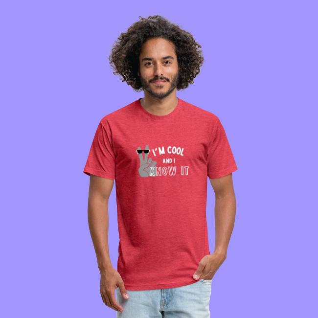 I'm Cool and I Know It - Fun Self Affirmation- Wht
