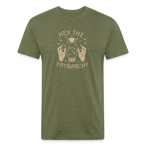 Hex The Patriarchy - Men’s Fitted Poly/Cotton T-Shirt