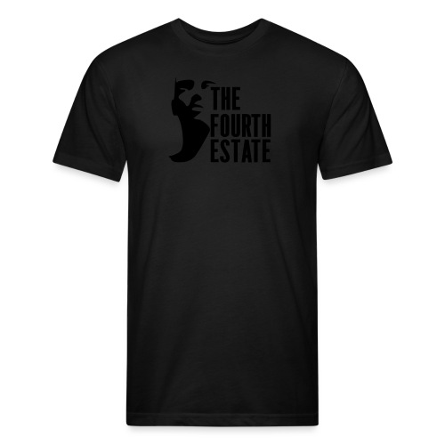 The Fourth Estate Line - Men’s Fitted Poly/Cotton T-Shirt