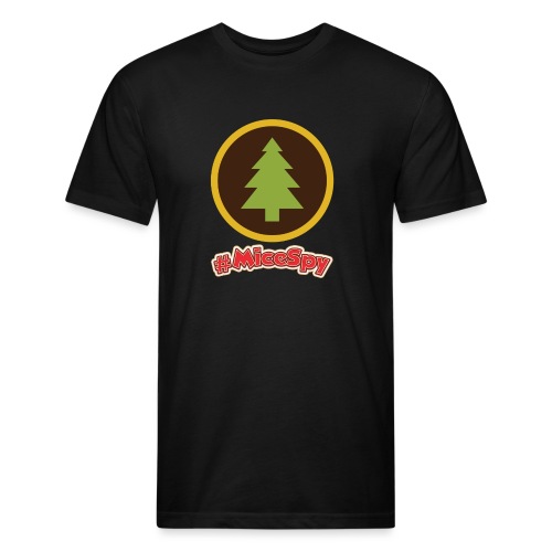 Redwood Creek Explorer Badge - Men’s Fitted Poly/Cotton T-Shirt