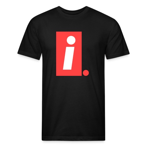 Ideal I logo - Men’s Fitted Poly/Cotton T-Shirt