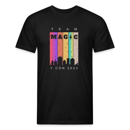 Team Magic Y Con 2023 - Men’s Fitted Poly/Cotton T-Shirt