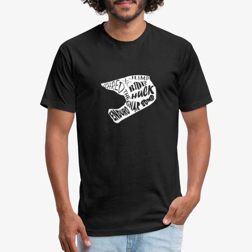 MTB Slang Helmet - Unisex Poly/Cotton T-Shirt