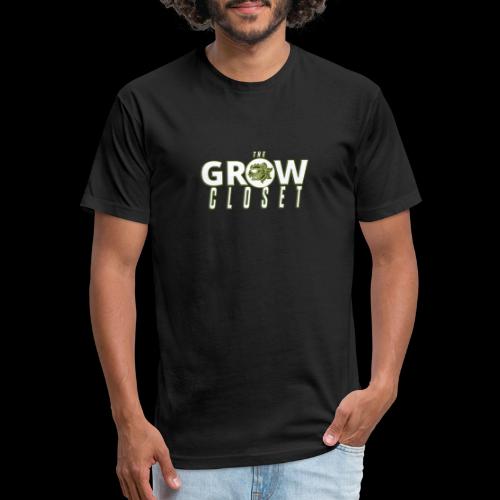 The GROW CLOSET - Fitted Cotton/Poly T-Shirt by Next Level