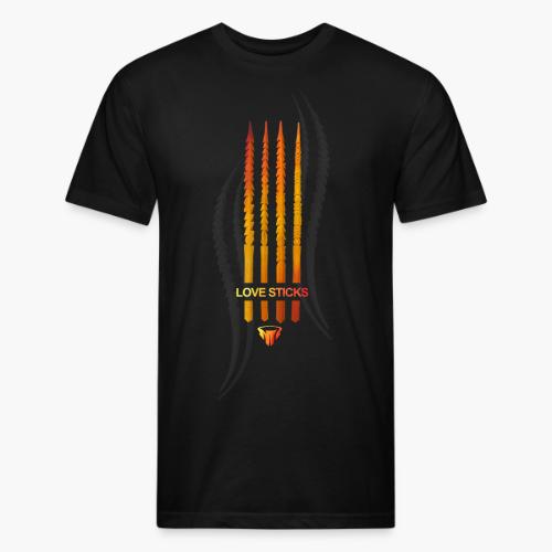 Love Sticks - Unisex Poly/Cotton T-Shirt