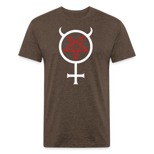 Mercury Pentagram - Unisex Poly/Cotton T-Shirt