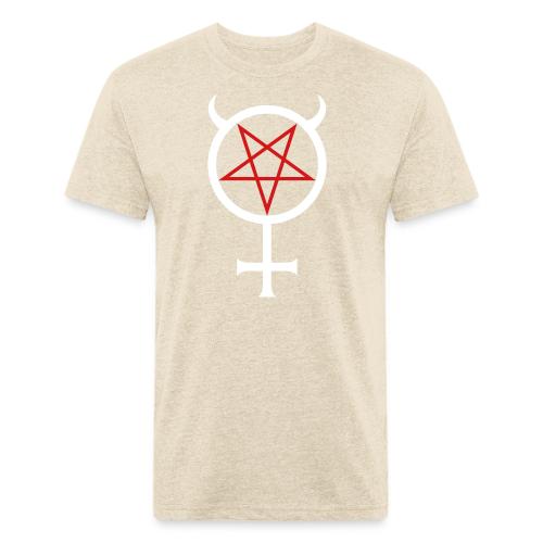 Mercury Pentagram - Unisex Poly/Cotton T-Shirt