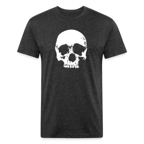 Skull - Men’s Fitted Poly/Cotton T-Shirt