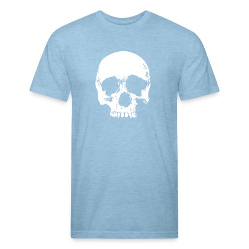Skull - Men’s Fitted Poly/Cotton T-Shirt