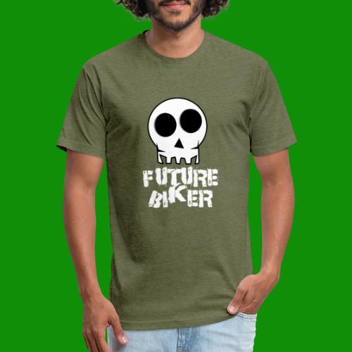 Future Biker - Men’s Fitted Poly/Cotton T-Shirt