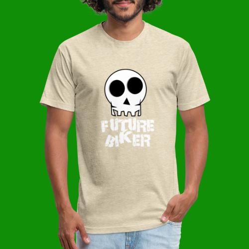 Future Biker - Men’s Fitted Poly/Cotton T-Shirt