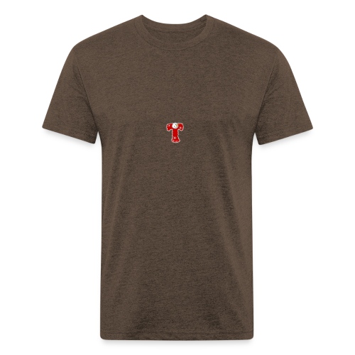 Tip Top - Christmas Drop - Men’s Fitted Poly/Cotton T-Shirt