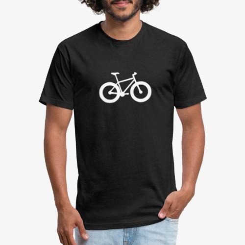 fatbike - Men’s Fitted Poly/Cotton T-Shirt