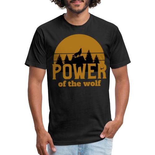 Power Of The Wolf - Unisex Poly/Cotton T-Shirt